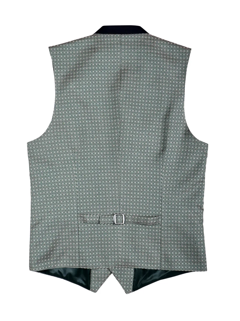 Herrenweste aus Jacquardstoff