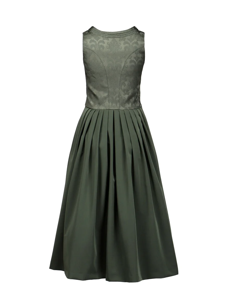 Dirndl mit Schnurstepp und Stretchoberteil