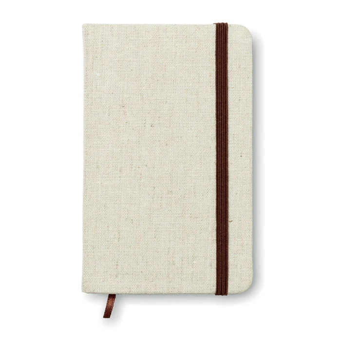 A6 Canvas-Notizbuch liniert