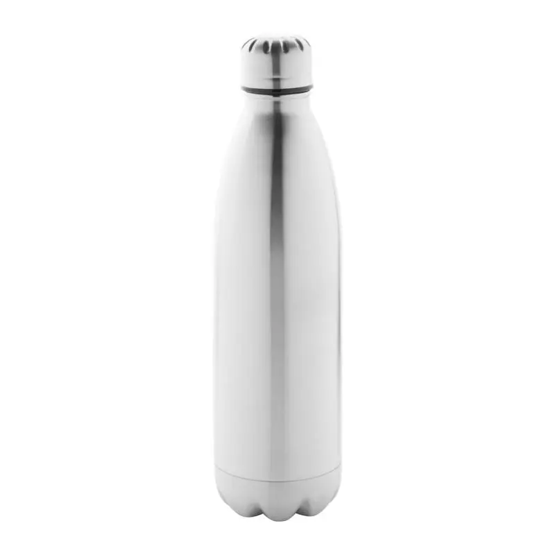 Zolop 820 ml Vakuum-Isolierflasche, Glänzendes Silber