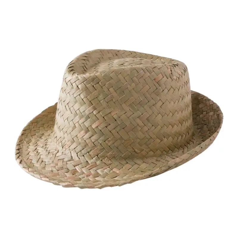 Eleganter Zelio Strohhut - Beigefarbener Hut für Damen und Herren - Sommerliches Modeaccessoire