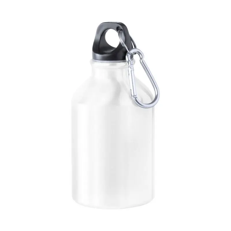 Henzo Kompakte Sportflasche 300 ml, Reinweiß, Leicht & Praktisch für Unterwegs