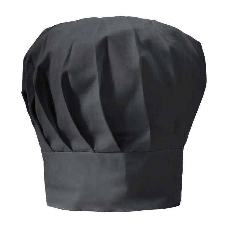 Nilson Kochmütze in Schwarz – Professionelle Chefkappe für Küchenprofis