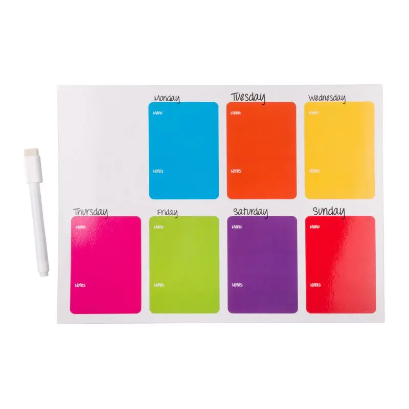 Bunte Nietix Magnet-Tafel – Vielseitige Hafttafel für kreatives und organisatorisches Gestalten