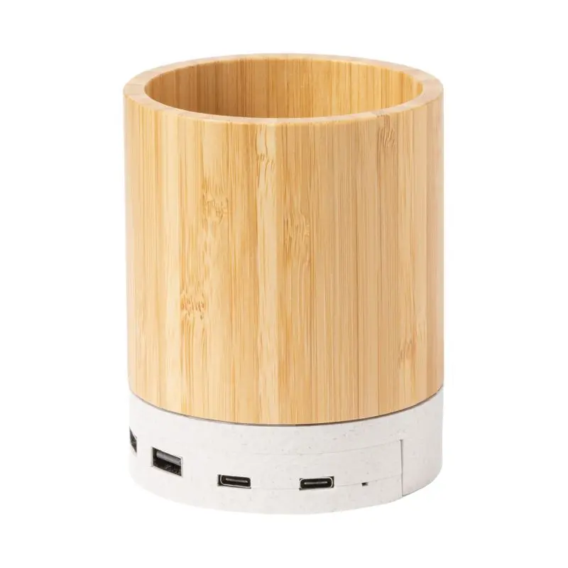 Birwen Natur Multifunktionaler Stifteköcher - Vielseitiger Holz-Organizer