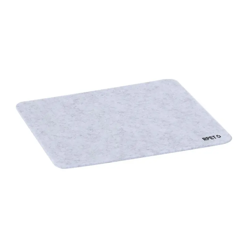 Nachhaltiges Lena RPET Mousepad in Dunkelgrau – Umweltfreundliche Schreibtischunterlage