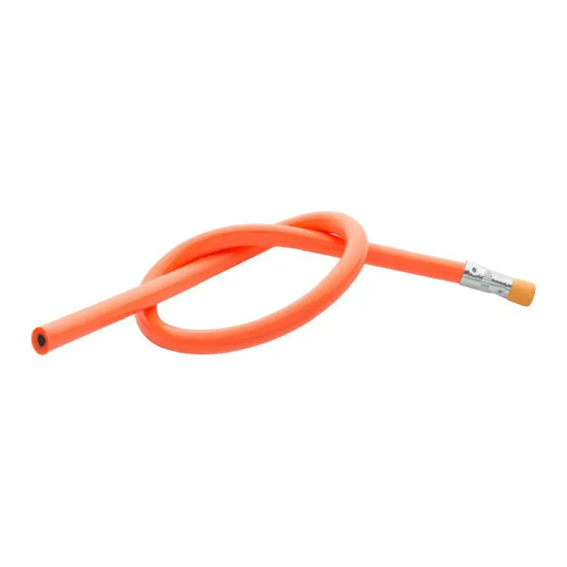 Flexi Biegsamer Stift - Orangenfarbener Flexistift für Kreative und Schüler