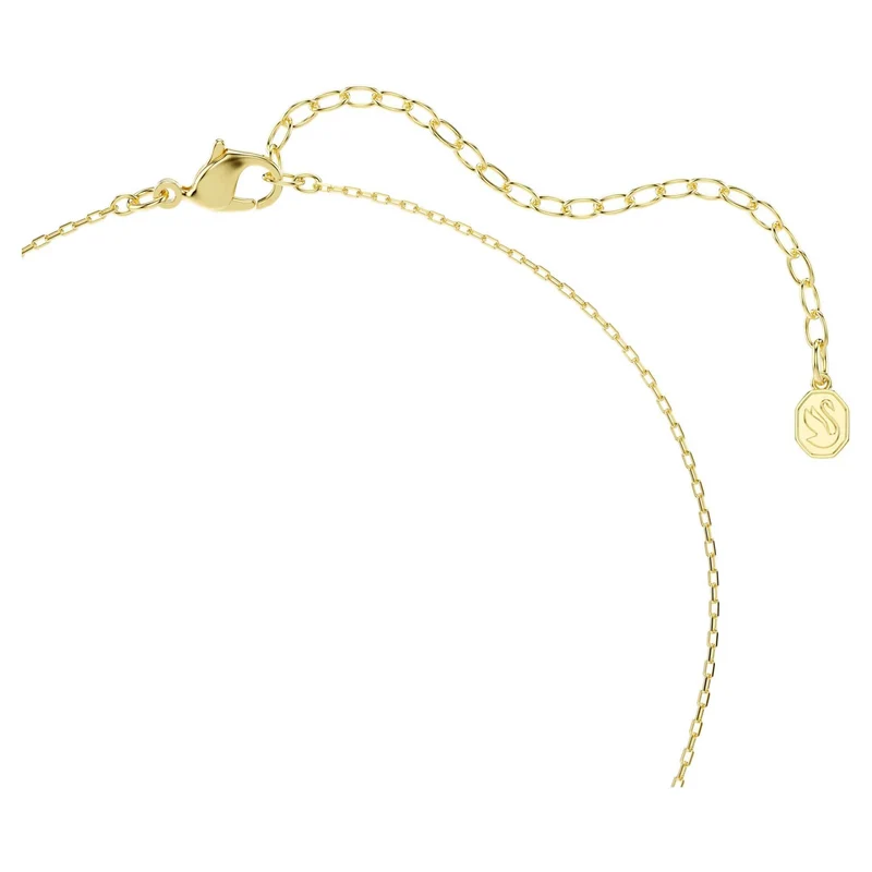 Swarovski Halskette Damen Idyllia Herz Schlüssel Rosa Goldfarben 5737288
