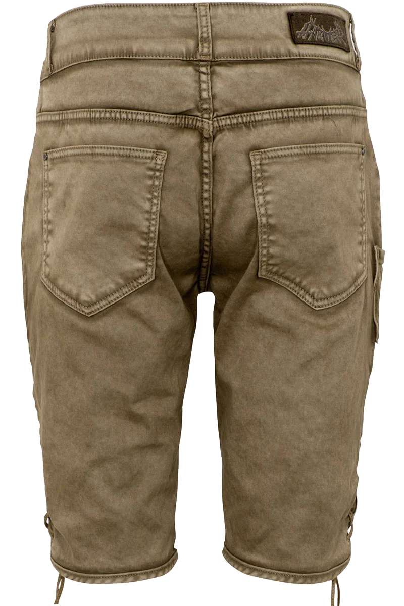 Herren Jeans 'Lederhose' kurz