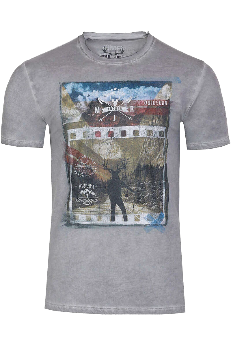 Herren T-Shirt im Used-Look