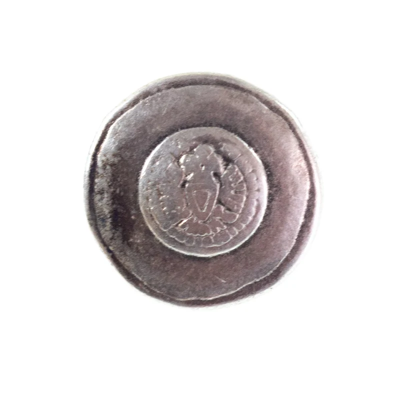 Trachtenknopf Wappen Altsilber – Metallknopf TK-38