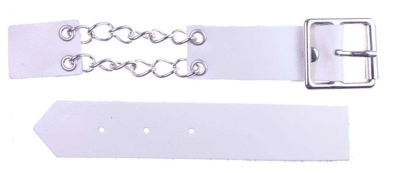 Zierteil mit Schnalle Creme 35x33mm – Metallschnalle ZS-09