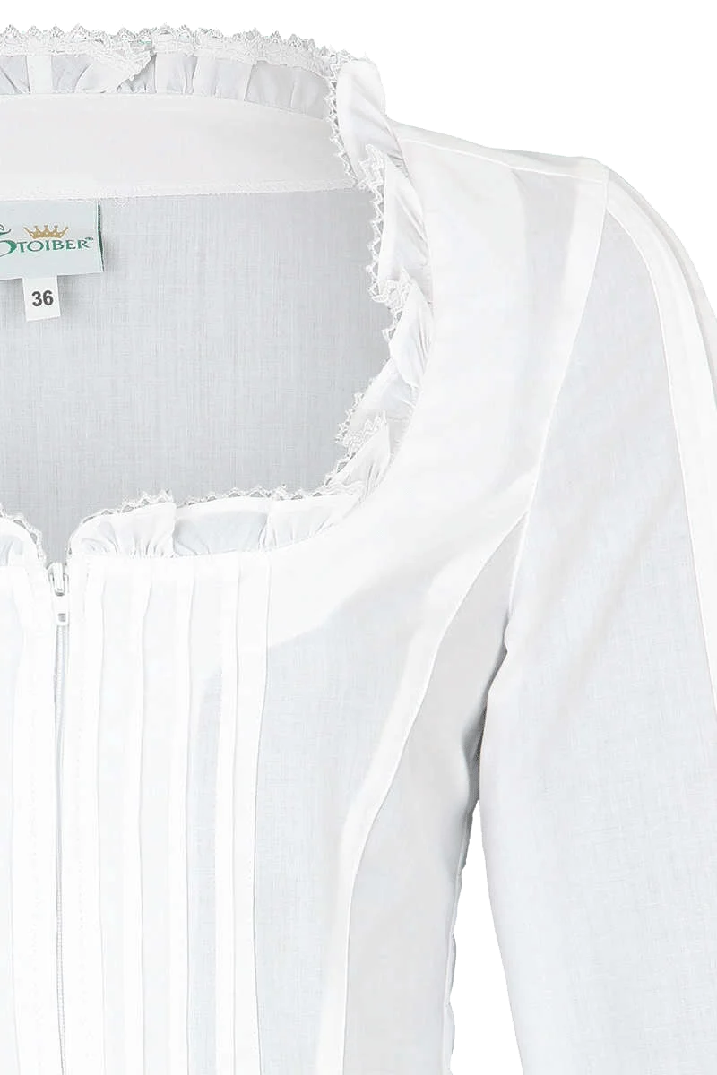 Trachten Mieder-Bluse langarm