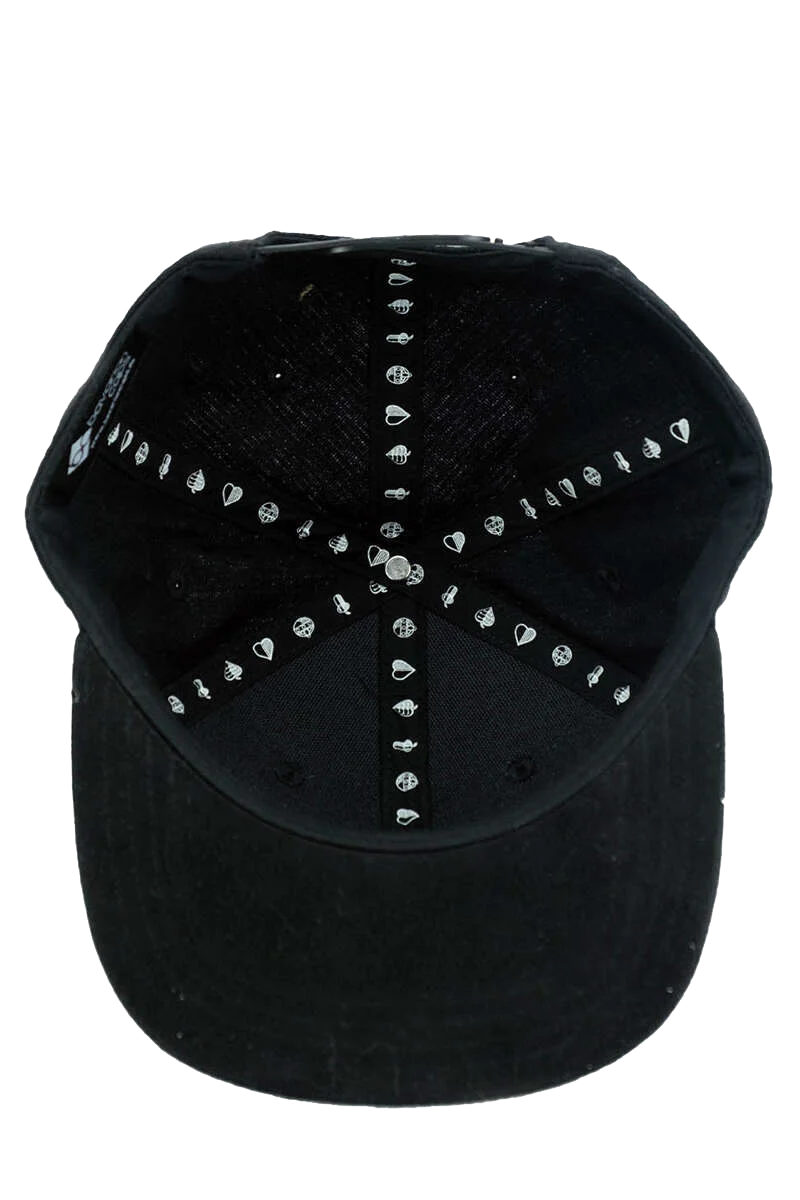 Schafkopf Black Edition Cap Snapback schwarz