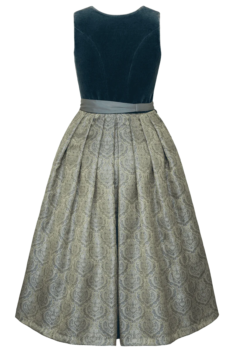 Samtdirndl lang