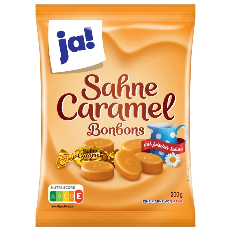 ja! Sahne Caramel Bonbons 200g