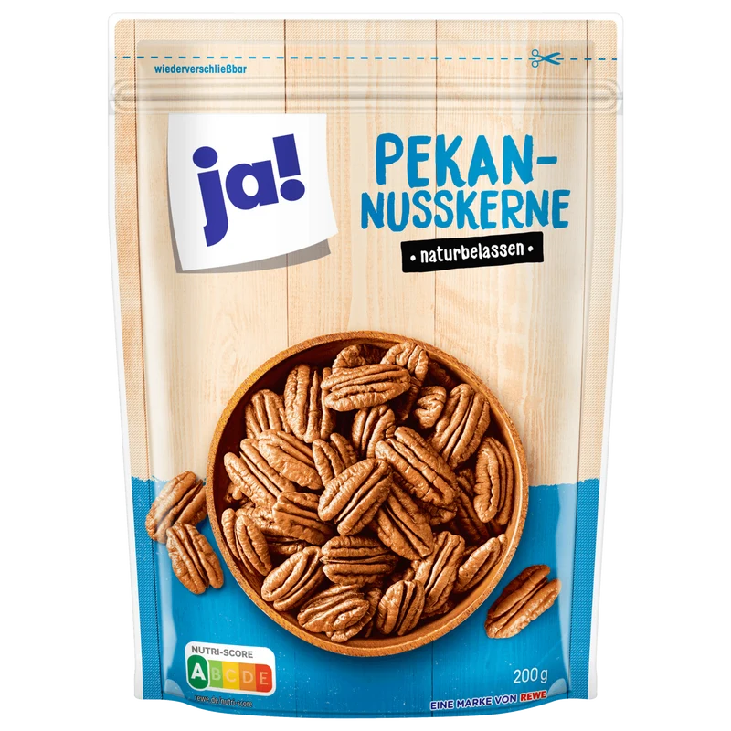 ja! Pekan-Nusskerne naturbelassen 200g