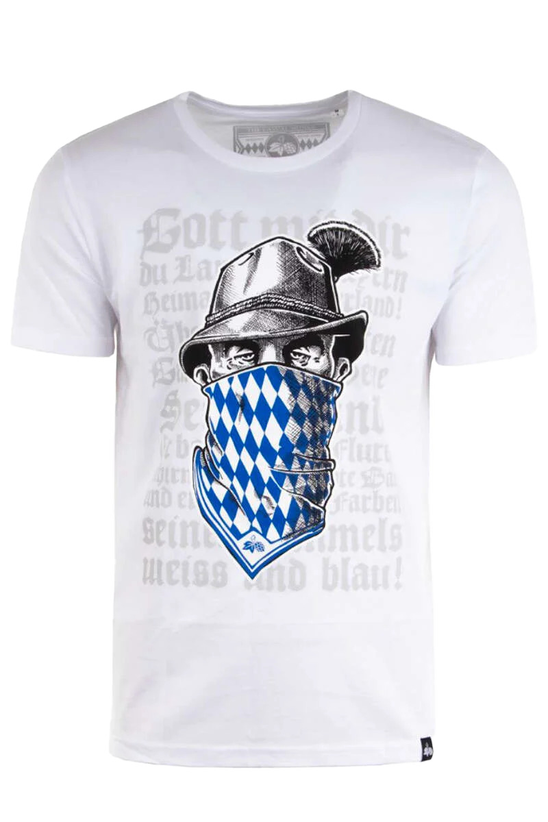 Herren T-Shirt Bayern-Hymne