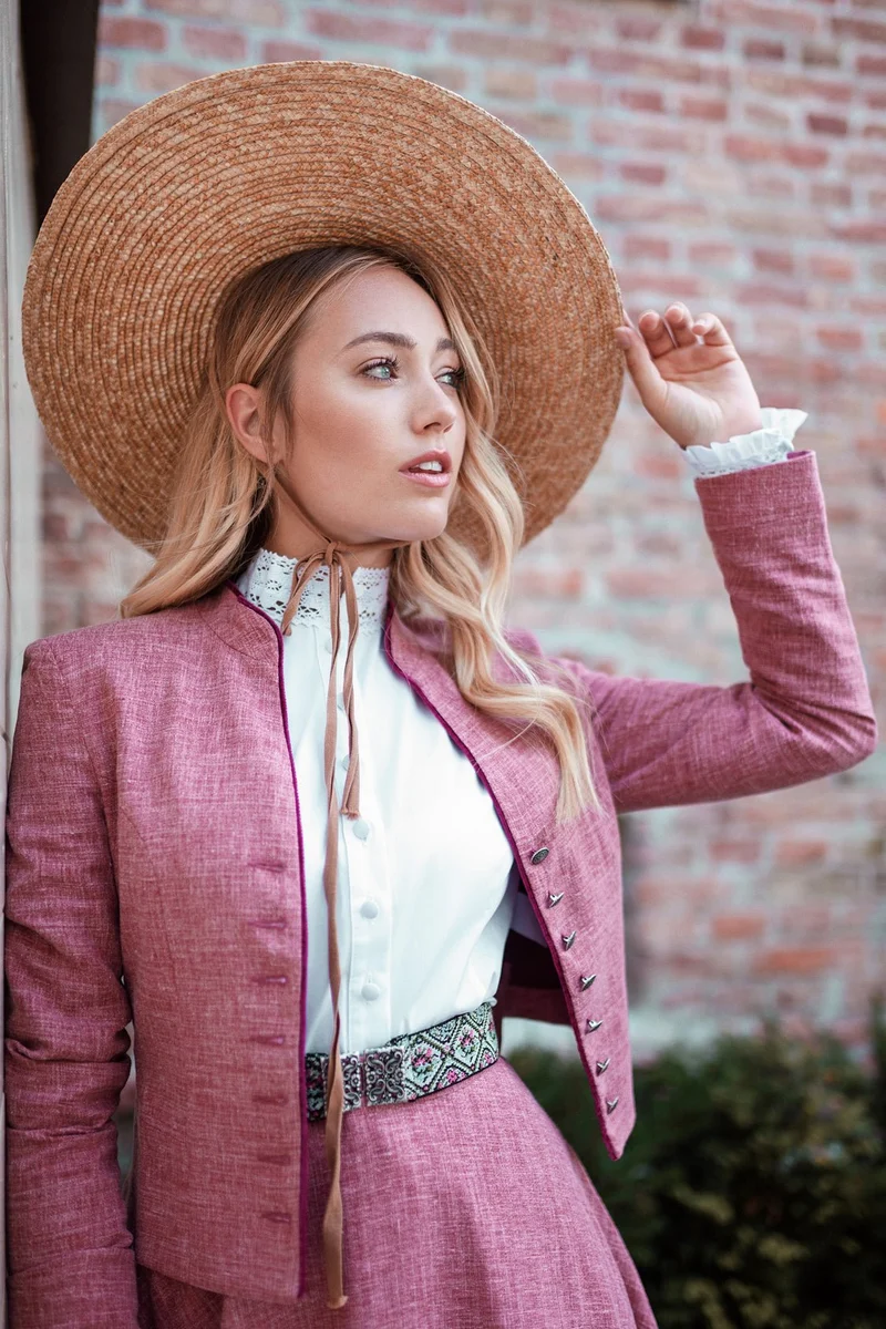 SOFT LEINEN BLAZER ROSENHOLZ