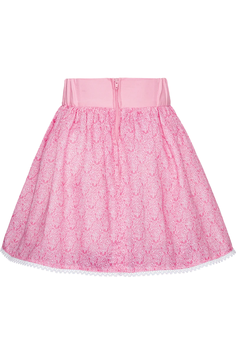 Kinder Trachtenrock traditionell mit Schürzenbändern