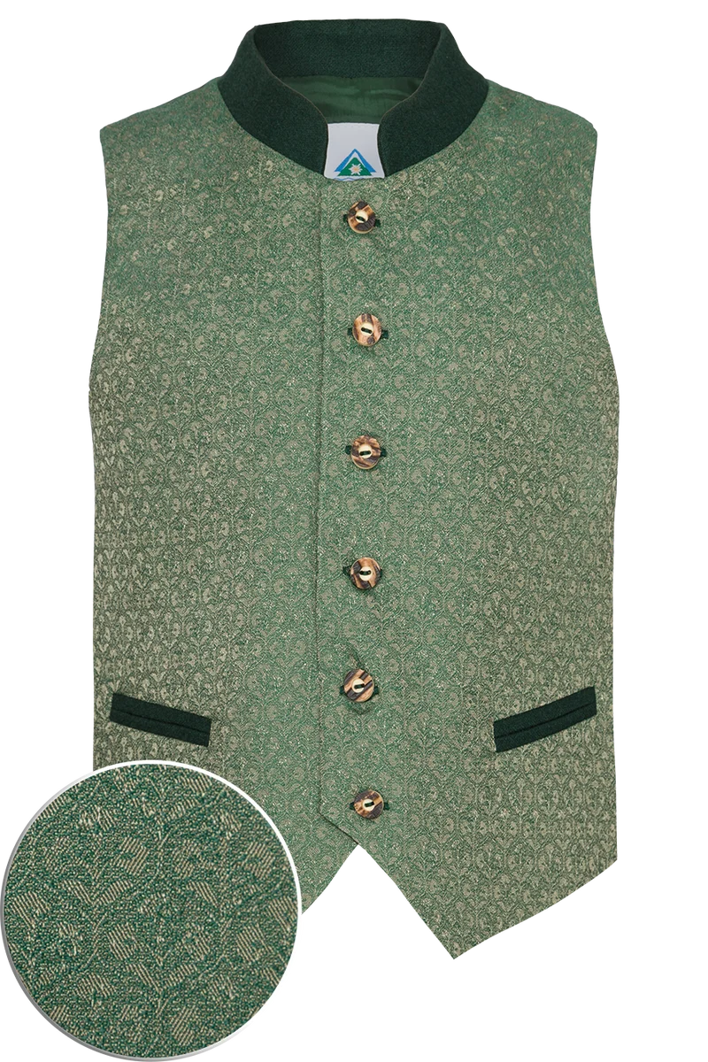 Kinder Trachtenweste elegant mit Jacquard