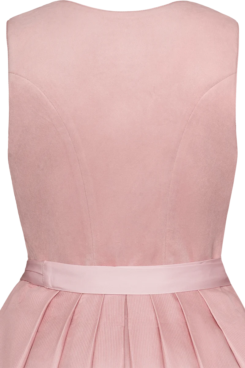 Mittellanges Dirndl mit Samtmieder