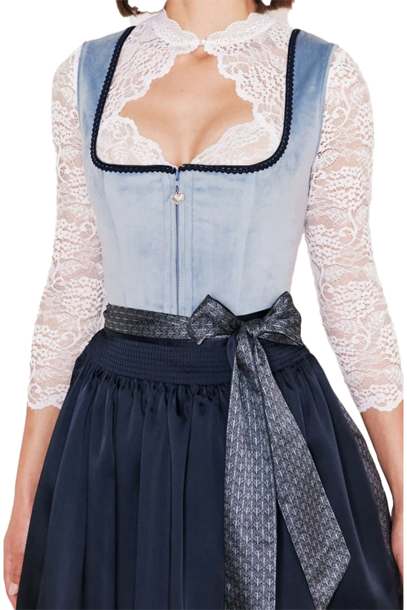 Mini-Dirndl Samt