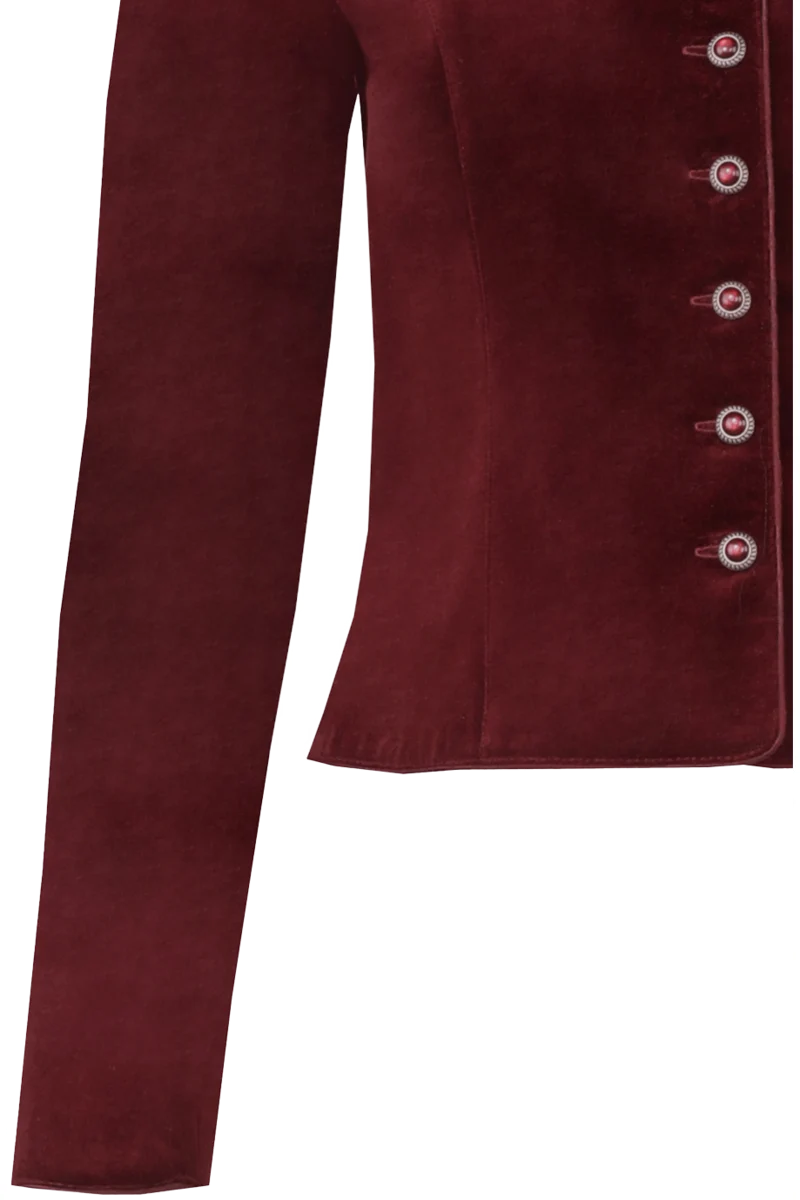 Damen Trachtenblazer Samt