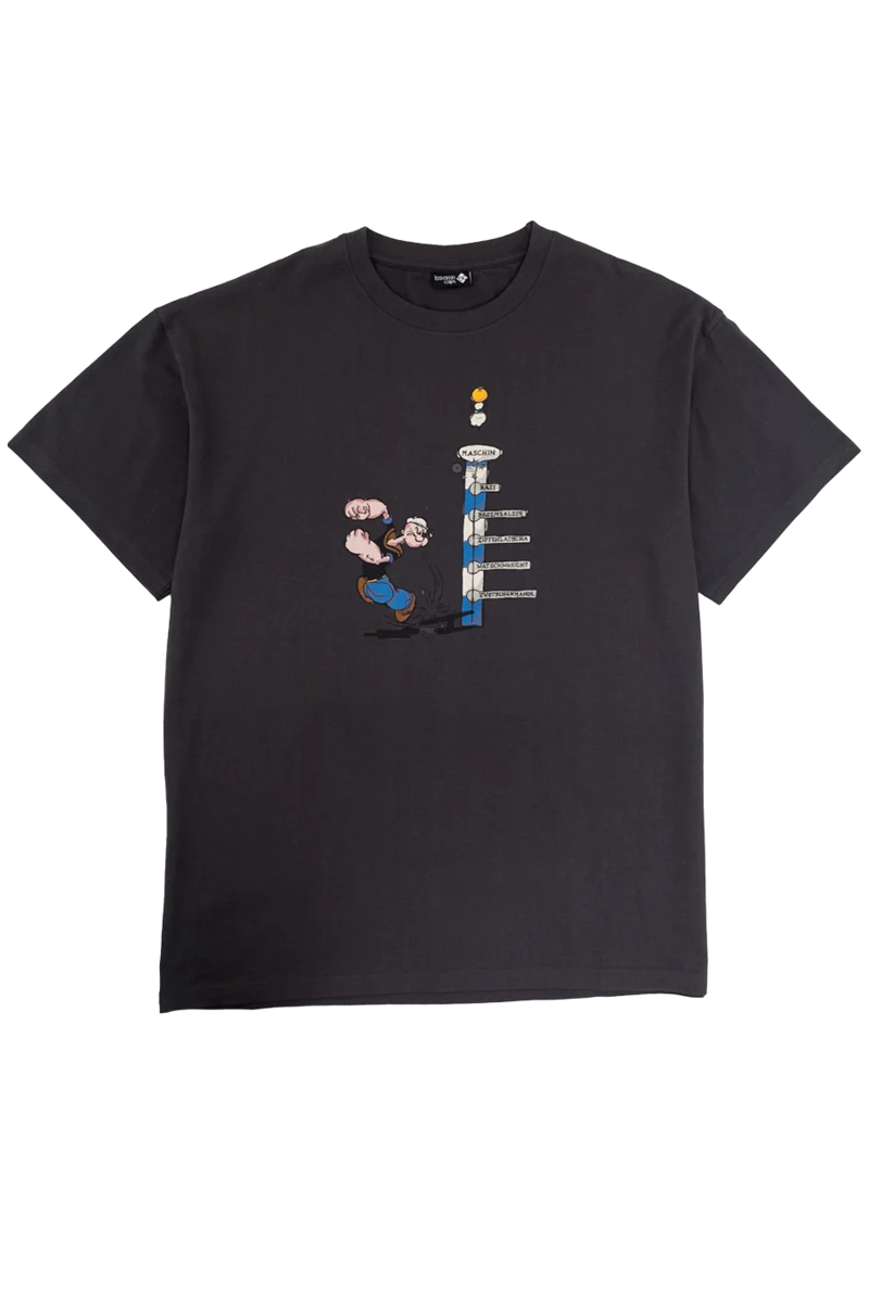 Herren T-Shirt 'Popeye haut den Lukas'
