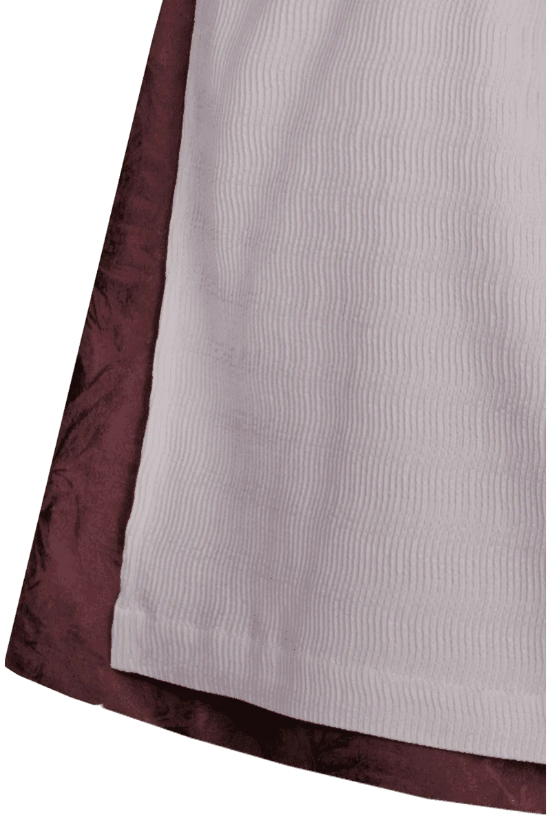 Samtdirndl - traube mauve