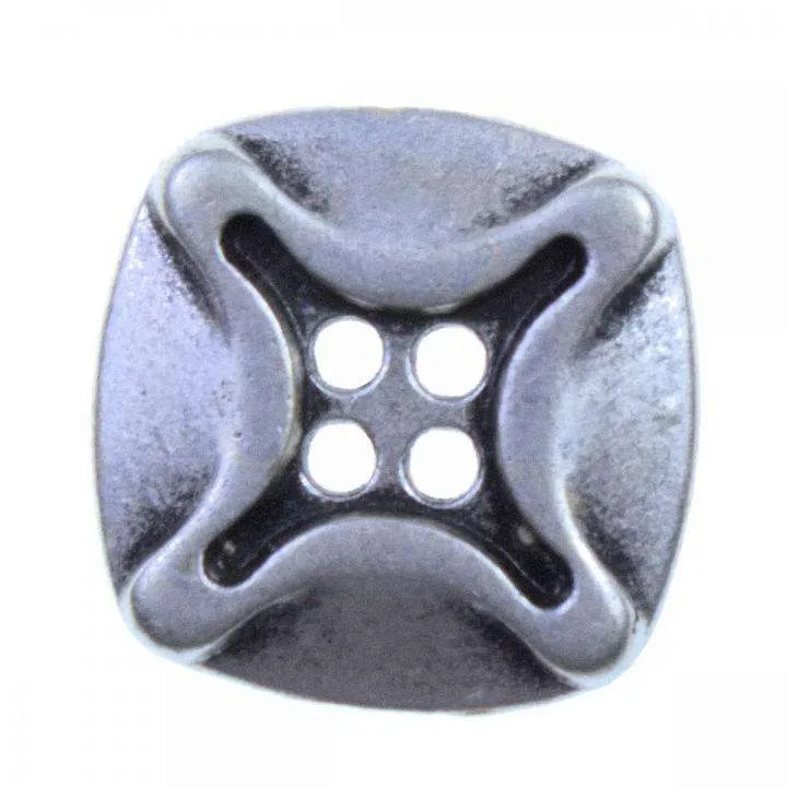 Trachtenknopf Altsilber – Metallknopf TK-42