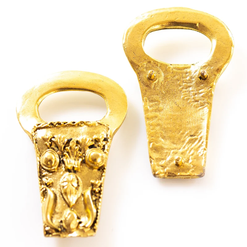 Trachtenapplikation Goldfarben – Metall TA-9