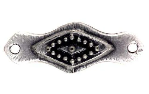 Trachtenapplikation Silberfarben – Metallapplikation TA-84