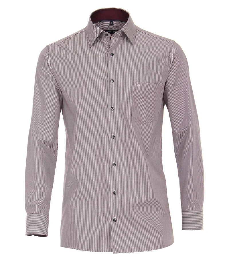 CASAMODA Herren Businesshemden gestreift Comfort Fit