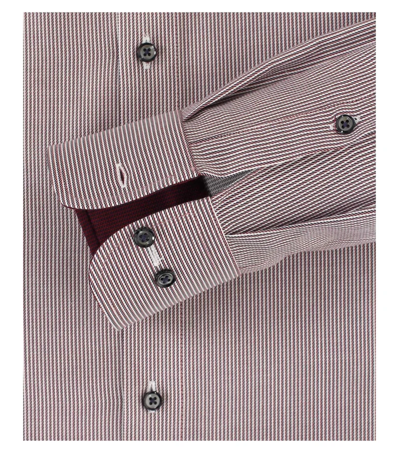 CASAMODA Herren Businesshemden gestreift Comfort Fit