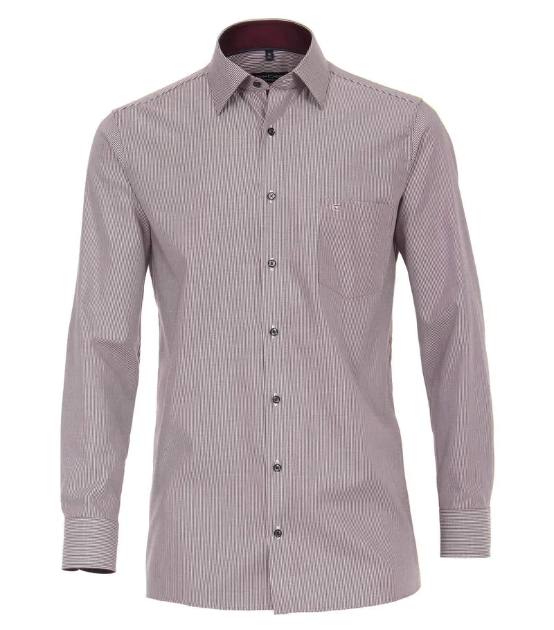 CASAMODA Herren Businesshemden gestreift Comfort Fit
