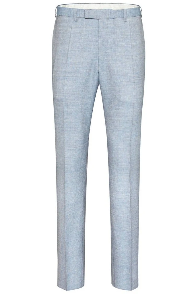 Digel Franco Bundfaltenhosen Herren blau