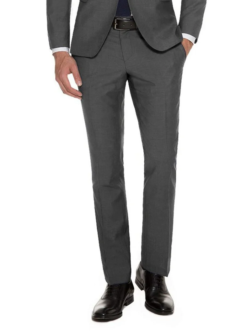 Gebr. Weis Slim Fit - Herren Anzughose in Hellgrau, Elio (133001/171400), Farbe:Grau(04), Größe:110