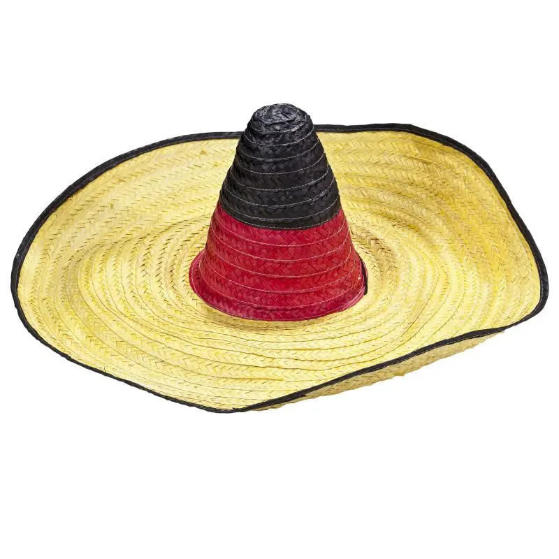 Sombrero Deutschland – Auffälliger Sonnenschutz in Nationalfarben