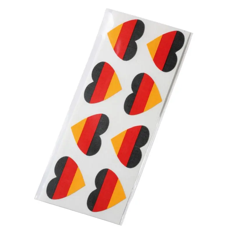 Fantape Herz 8er-Set Deutschland – Zeig Herz für dein Team