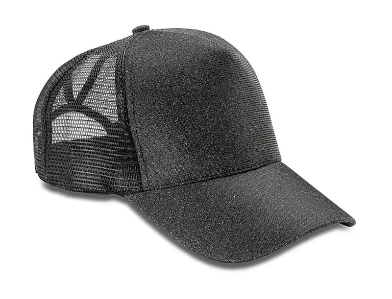 New Yorker Glitzer-Cap