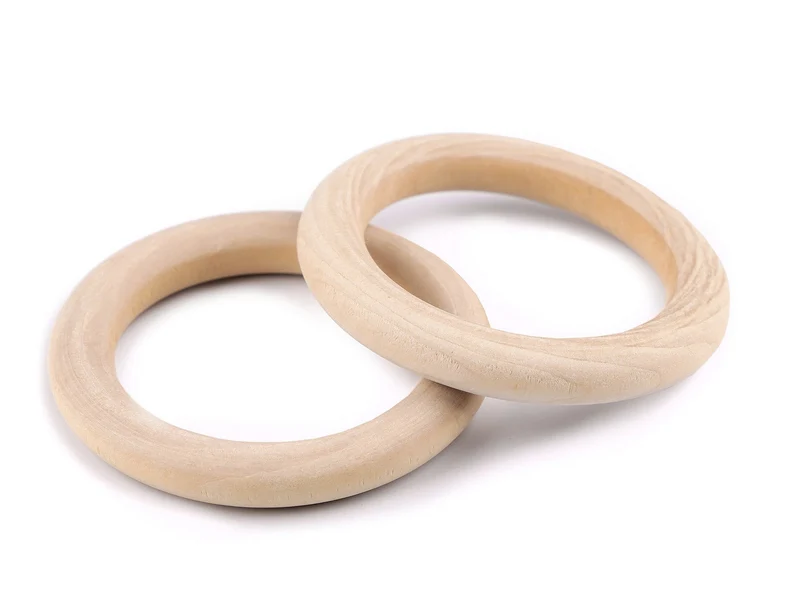 Holzringe Ø 70mm/ 4 Stück Packung
