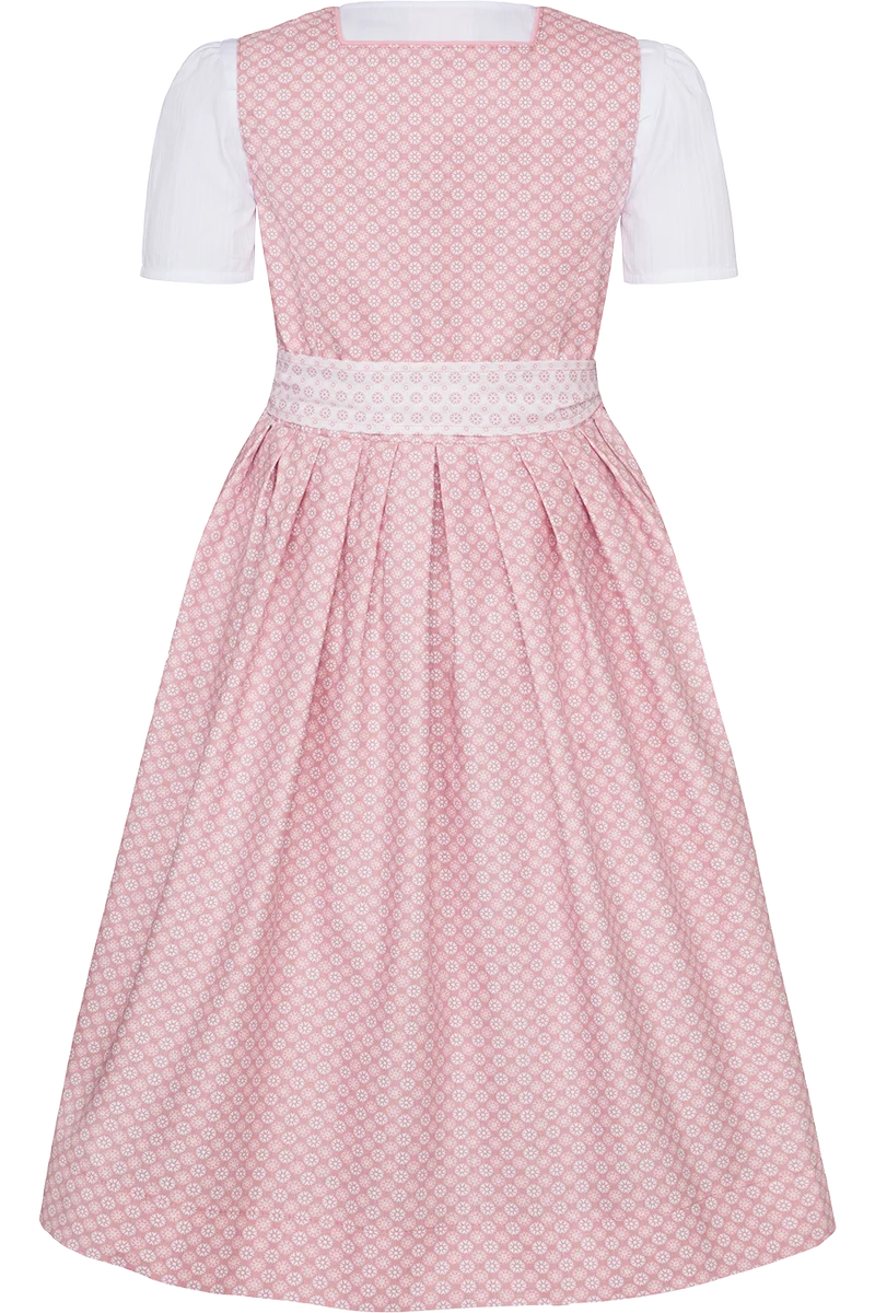 Kinder Baumwolldirndl mit Bluse