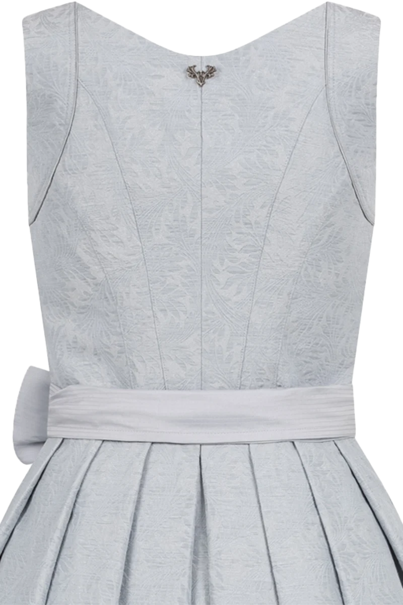 Midi-Dirndl mit dezentem Blumenmuster und Herzausschnitt
