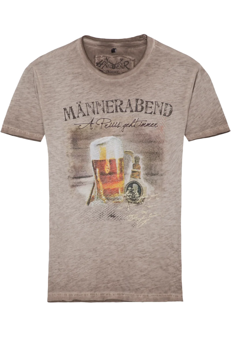 Herren T-Shirt 'Männerabend' Bavaria