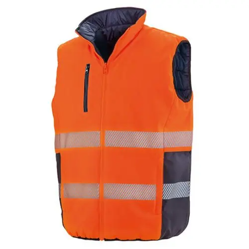 Wendbare Gepolsterte Sicherheitsweste 'Soft Padded', Flexibel & Warm