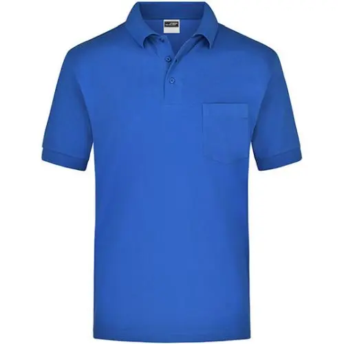 Polo-Piqué mit Tasche - Funktionalität trifft Stil
