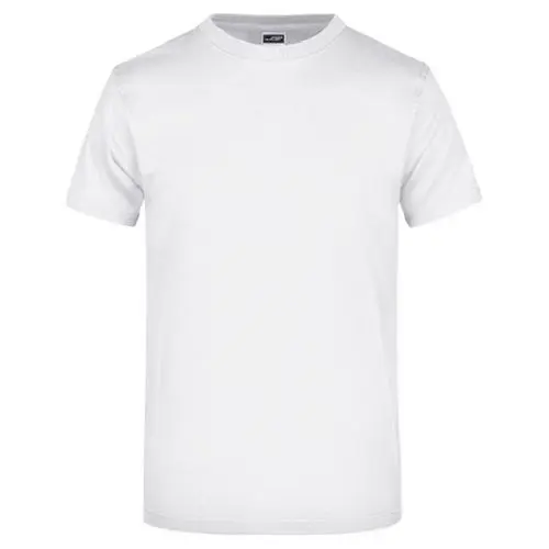 Schweres Round-T-Shirt für robusten Alltagsgebrauch