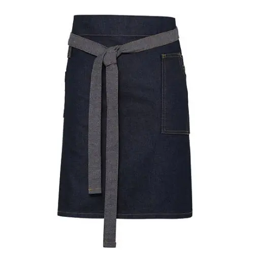 Division Gewachste Optik Denim Bauchschürze für Profis