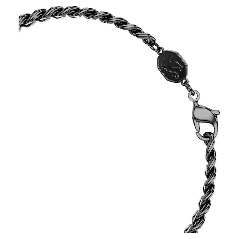 SWAROVSKI Armband Unisex Dragon & Phoenix „Dragon’s Claw“ Ruthenium‑Plated Schwarz 5675844